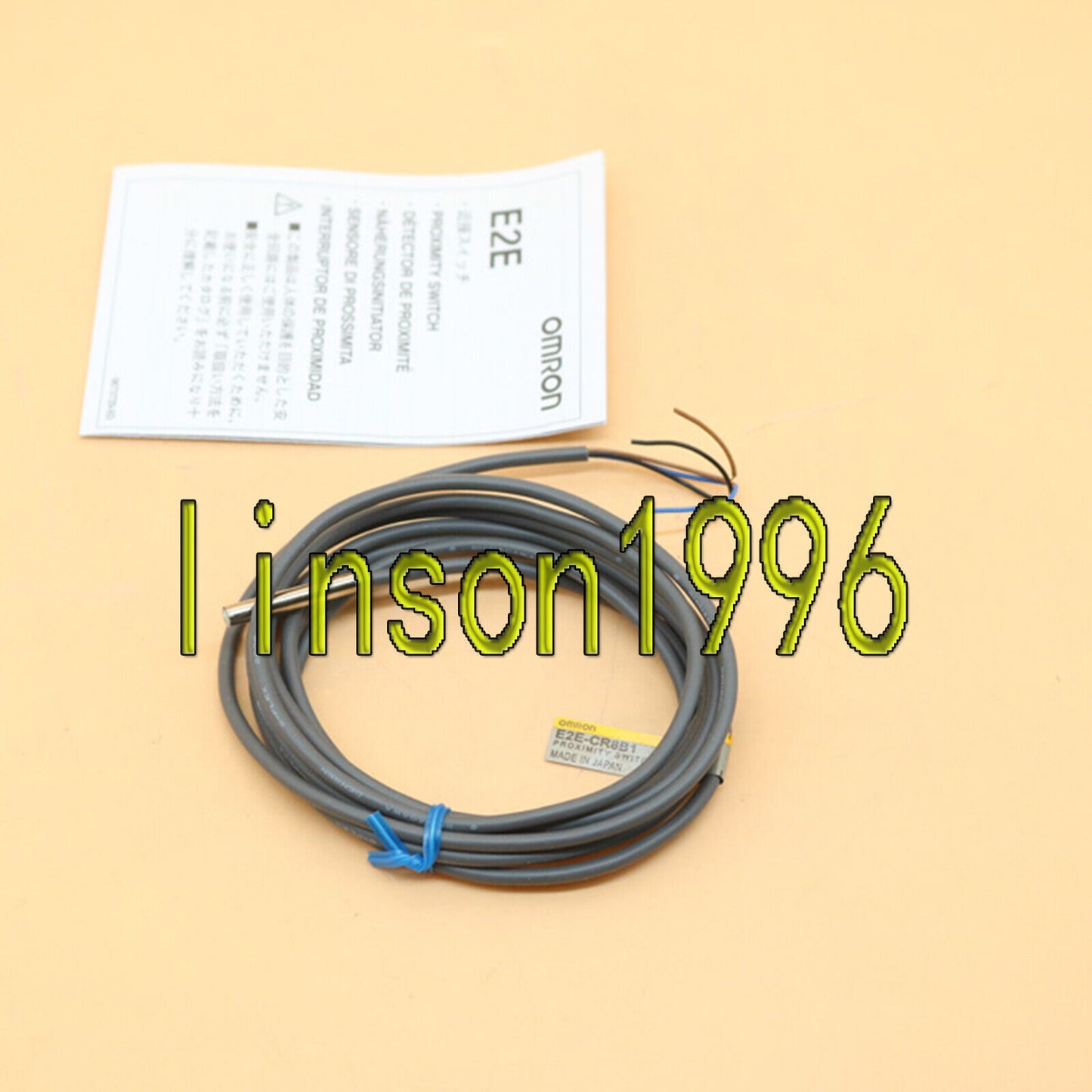Omron E2E-CR8B1 Inductive Proximity Switch - OMRON