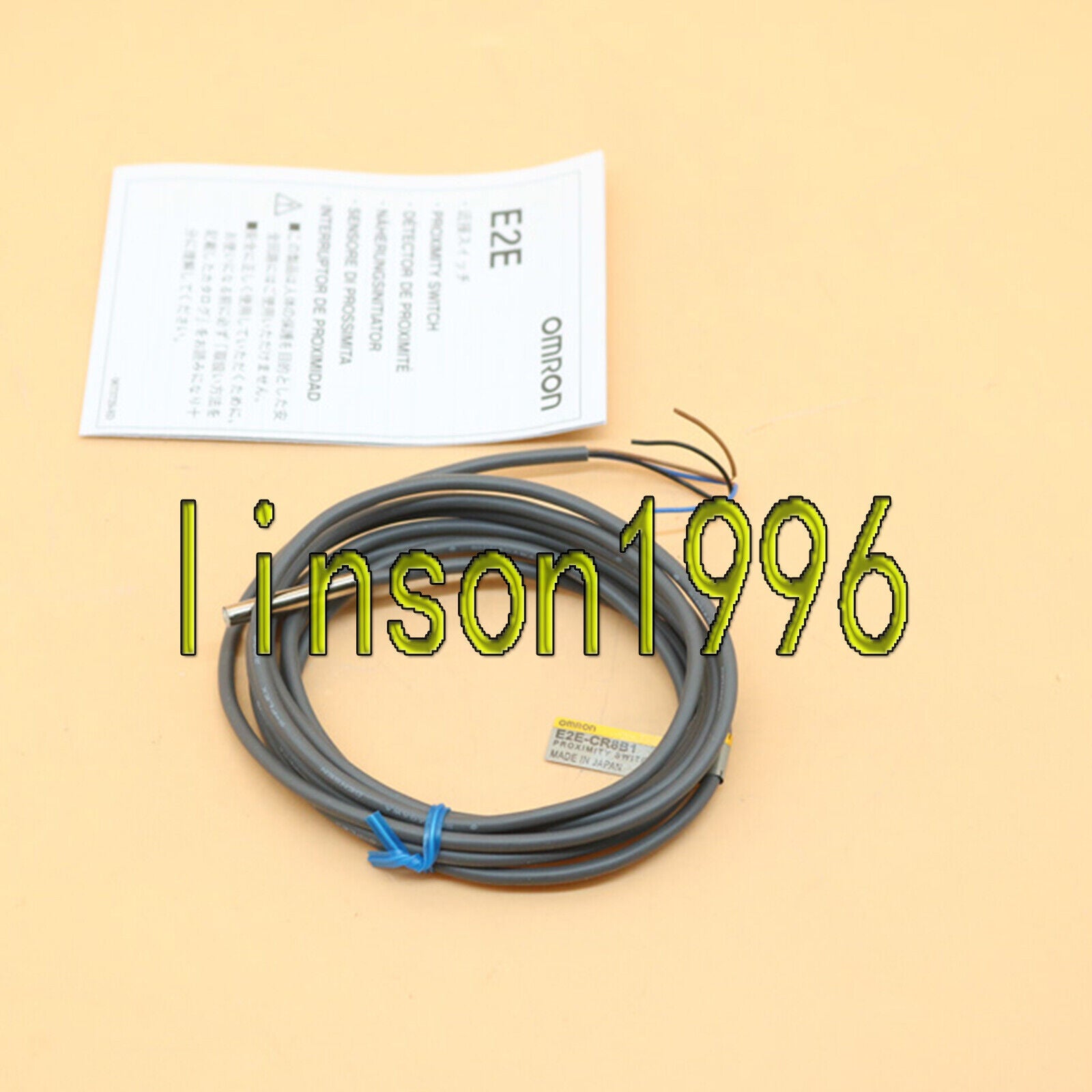 Omron E2E-CR8B1 Inductive Proximity Switch - OMRON