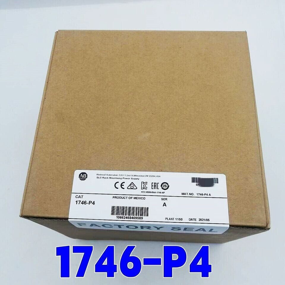 Factory Sealed AB 1746-P4 SLC Rack Mount Power Supply 500W - FACTORY SEALED