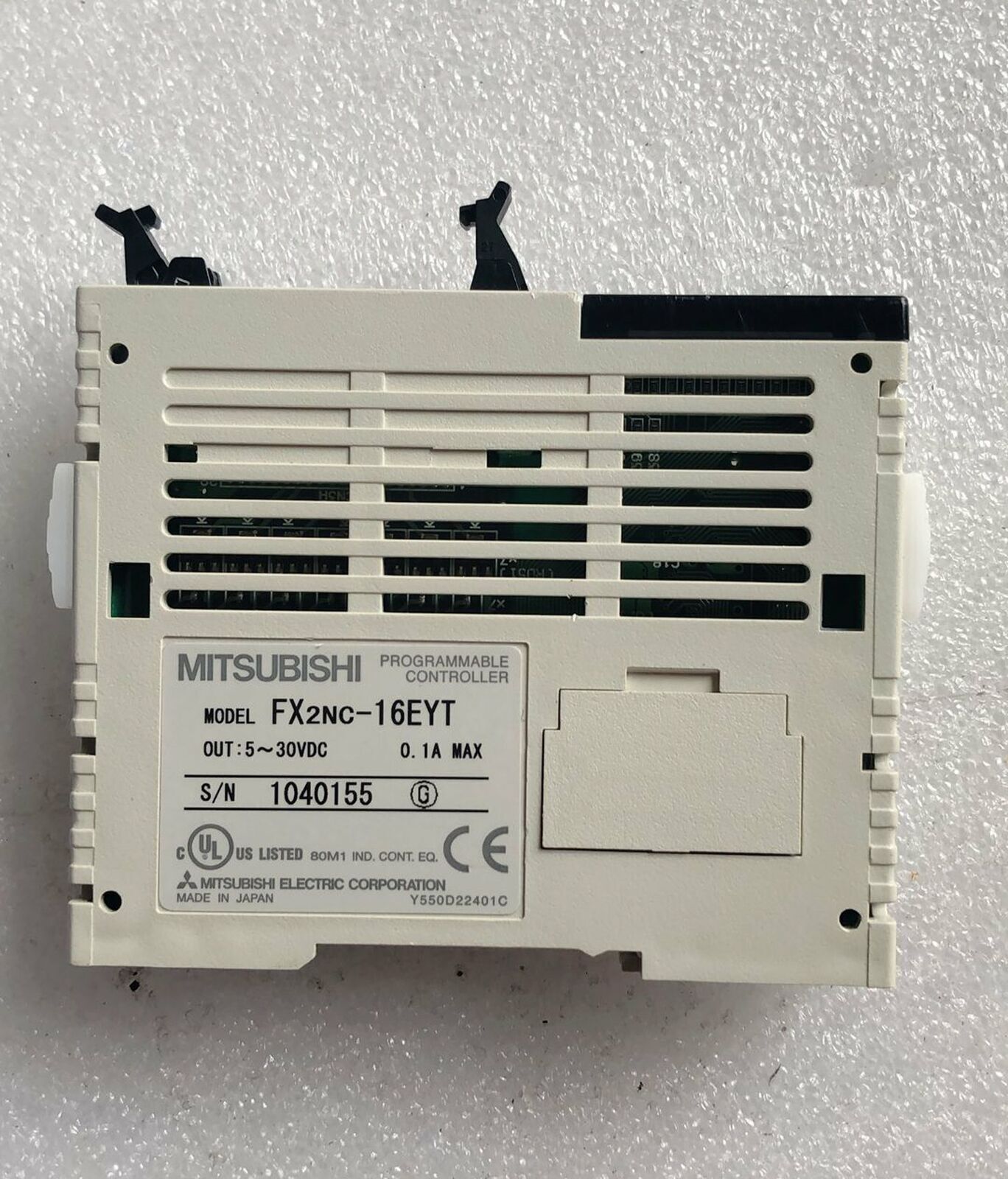 Mitsubishi FX2NC-16EYT: Tested in good condition - MITSUBISHI