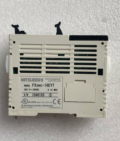 Mitsubishi FX2NC-16EYT: Tested in good condition - MITSUBISHI