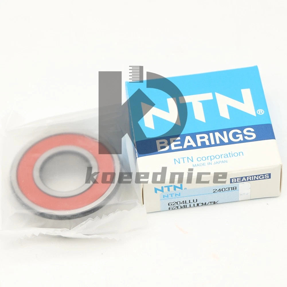 NTN 6204 LLU Deep Groove Ball Bearings 20x47x14mm #KN