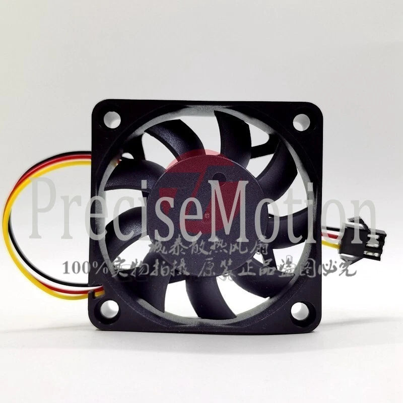 1 PCS CROWN Fan AGE06015B24H DC24V 3.84W 6015 6CM 3 wire cooling fan