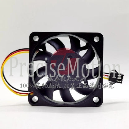 1 PCS CROWN Fan AGE06015B24H DC24V 3.84W 6015 6CM 3 wire cooling fan