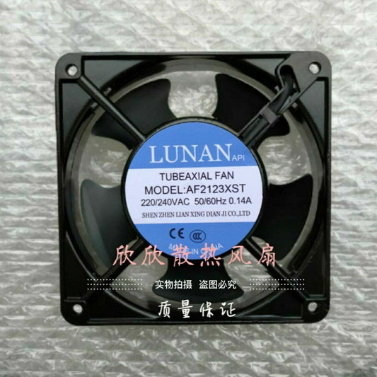 1pcs  LUNAN AF2123XST 220 / 240V 0.14A 12CM 12038 cooling fan