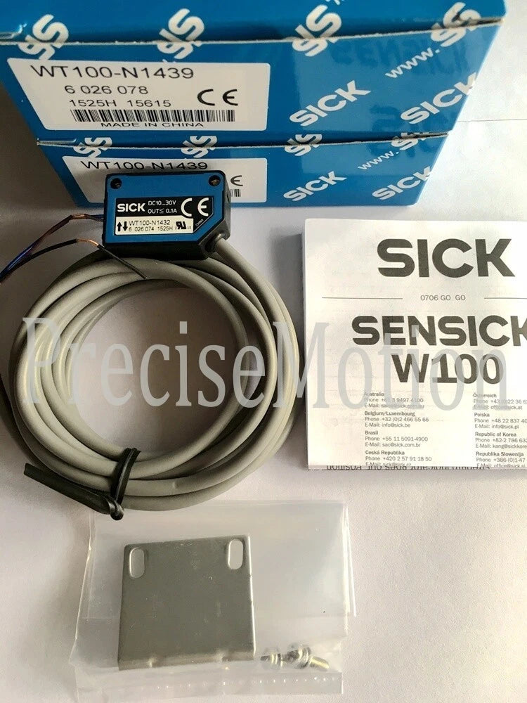 1PCS SICK WT100-N1432 WT100-N1439 WT100-2N1439 Photoelectric switch