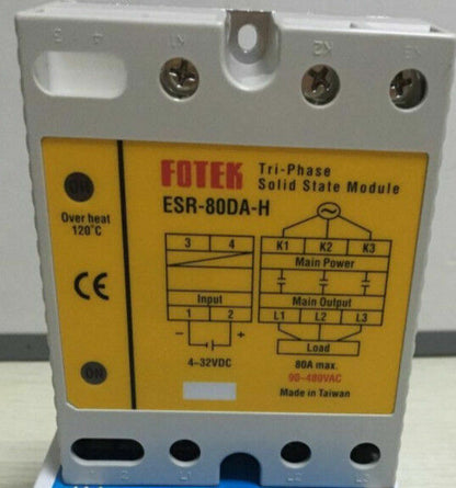 1PC Fotek ESR-80DA-H ESR80DAH Relay 80A In Box - #FOT