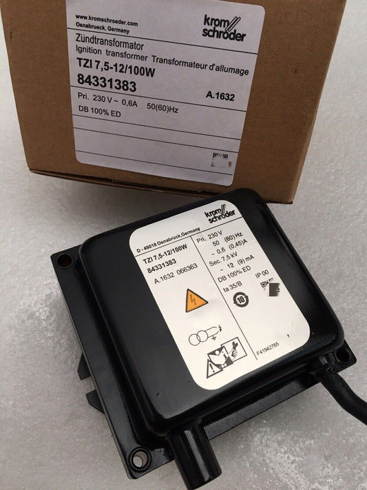 1PCS Krom Schroder TZI7.5-12/100W Ignition Transfor 84331383  Free delivery