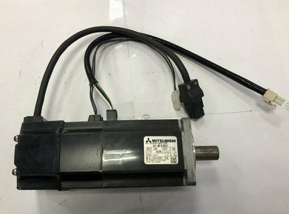 Mitsubishi servo motor HC-MF43BG1 – Used, Tested, Good Condition - MITSUBISHI