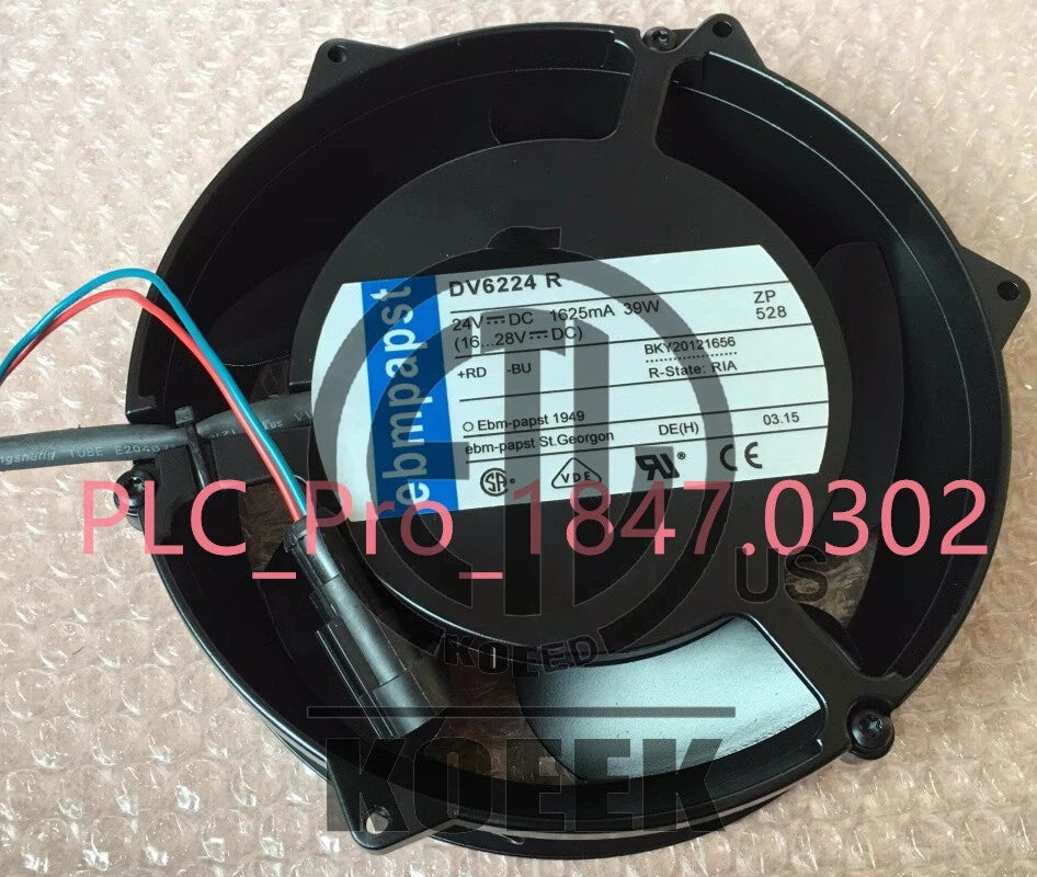 1PCS Ebmpapst DV6224R For ABB drive fan 39W Fast delivery #k
