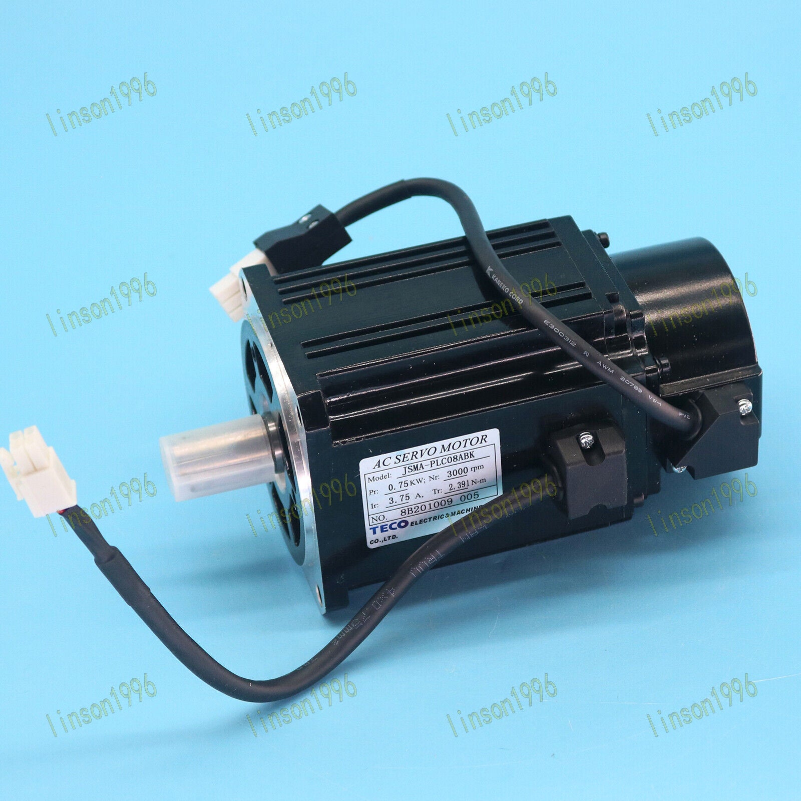 TECO AC Servo Motor JSMA-PLC08ABK 750W - TECO