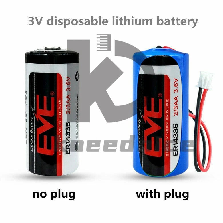 1pcs ER14335 3.6V 1650mah 2/3AA Smart Water Meter Battery