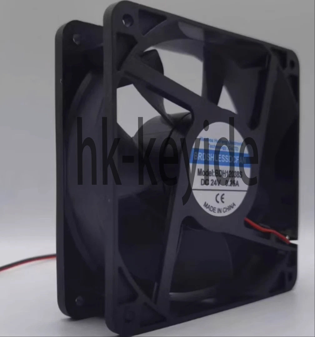 1PCS for HuiFeng Fan BDH12038S DC24V 0.25A 12038 12CM 2 WIRE cooling fan