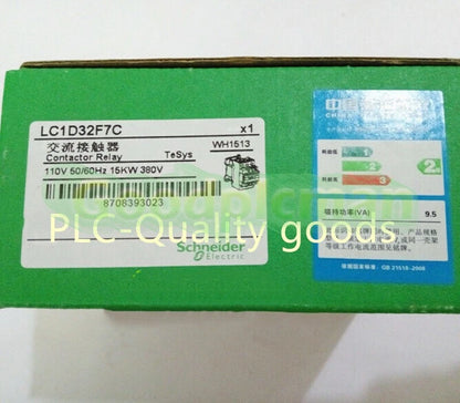 1PCS LC1D32F7C Schneider LC1D3 2F7C 110V Quality assurance Fast Ship