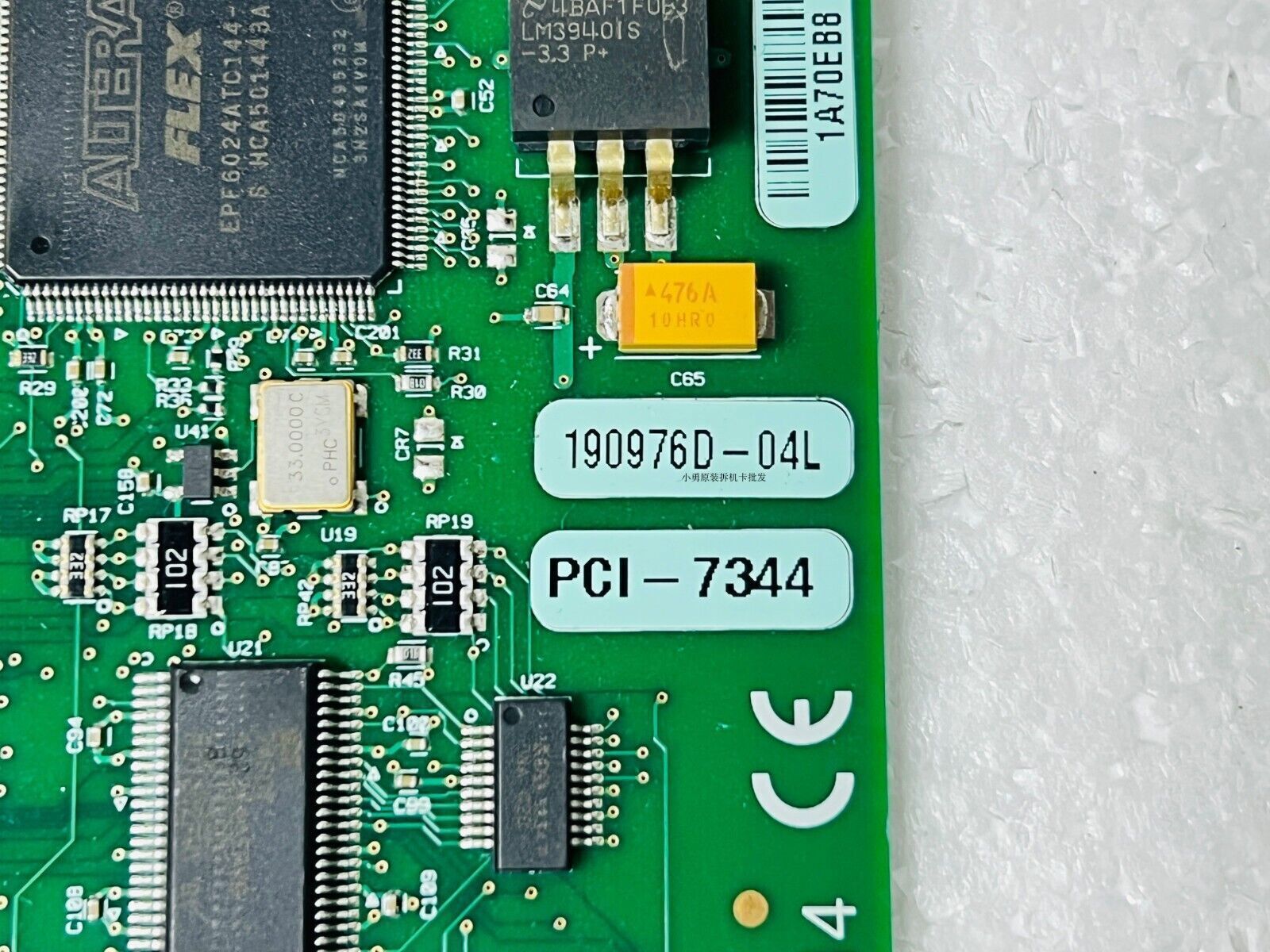 PCI-7344 4-axis Stepper Control - NATIONAL INSTRUMENTS