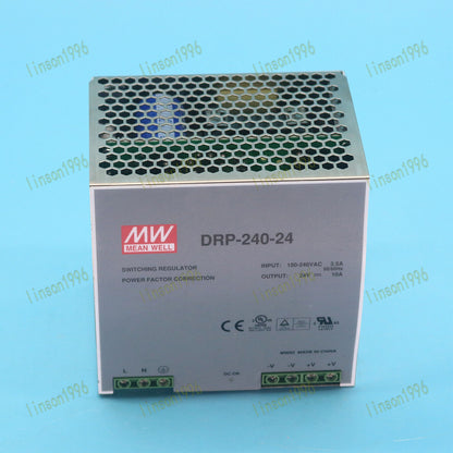 MEAN WELL DRP-240-24 24V 10A Power Supply SIP - MEAN WELL
