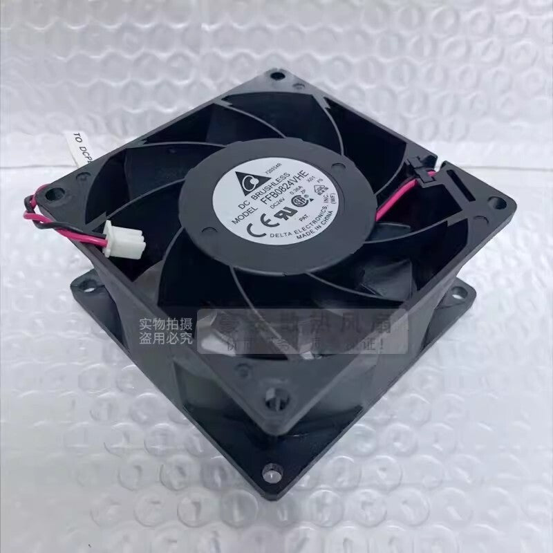 Delta FFB0824VHE 8038 DC24V 0.36A 8CM 2-Pin Dual Ball Inverter Cooling Fan