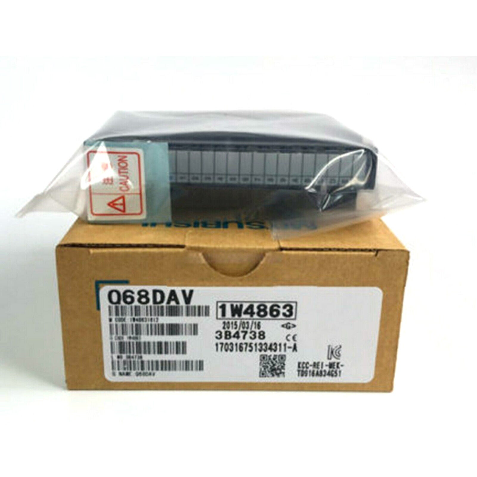 Mitsubishi Q68DAV 8-Channel Digital-Analog Converter Output Module - MITSUBISHI