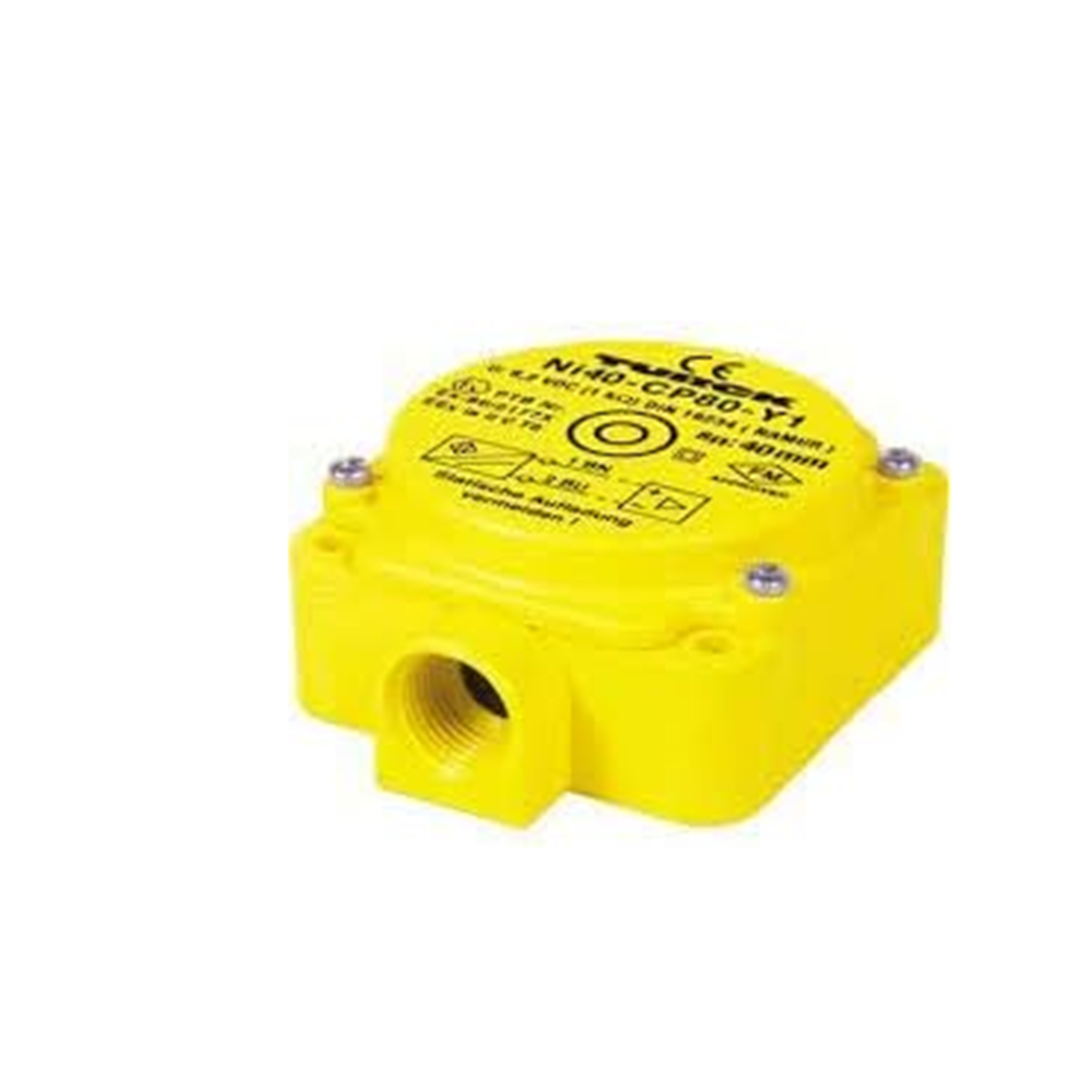 TURCK NI40-CP80-Y1/S100 2 Wire DC Rectangular Inductive Proximity Sensor 100°C - TURCK