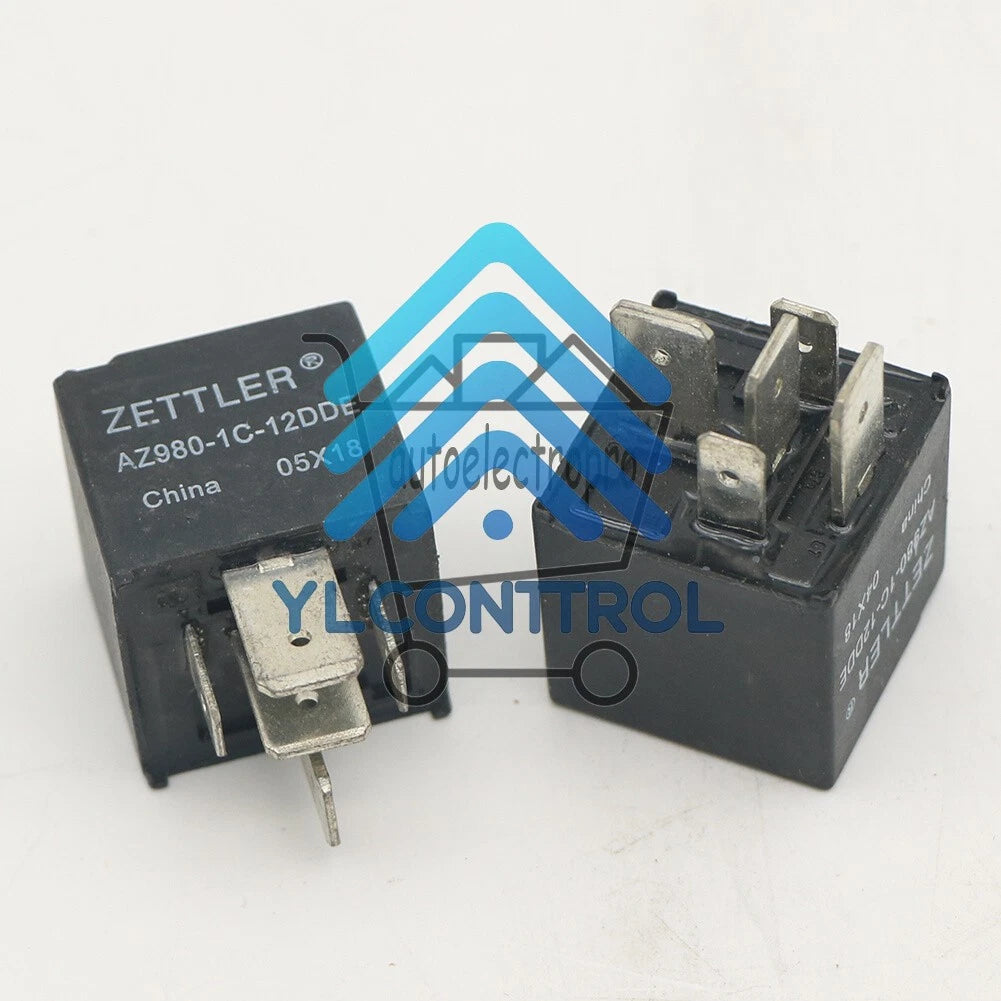 1PC ZETTLER AZ980-1C-12DDE 12VDC Power Relay 5Pins Same as ZZ1413-3-R
