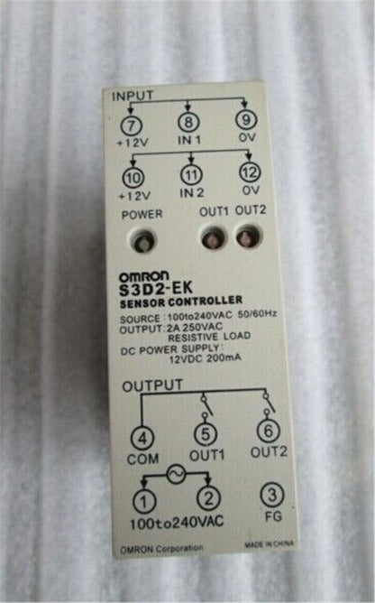 1PC Omron S3D2-EK Sensor Controller S3D2EK Free Shipping
