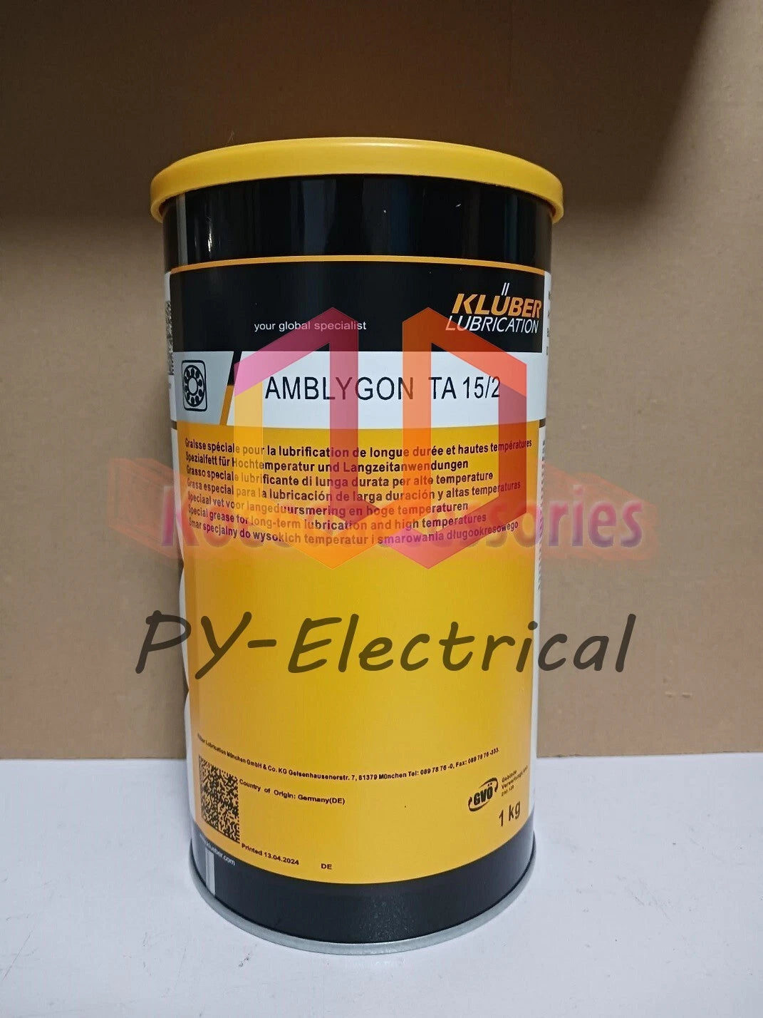 KLUBER Lubrication AMBLYGON TA 15/2 Grease 1Kg ( 2.2 LB ) #US