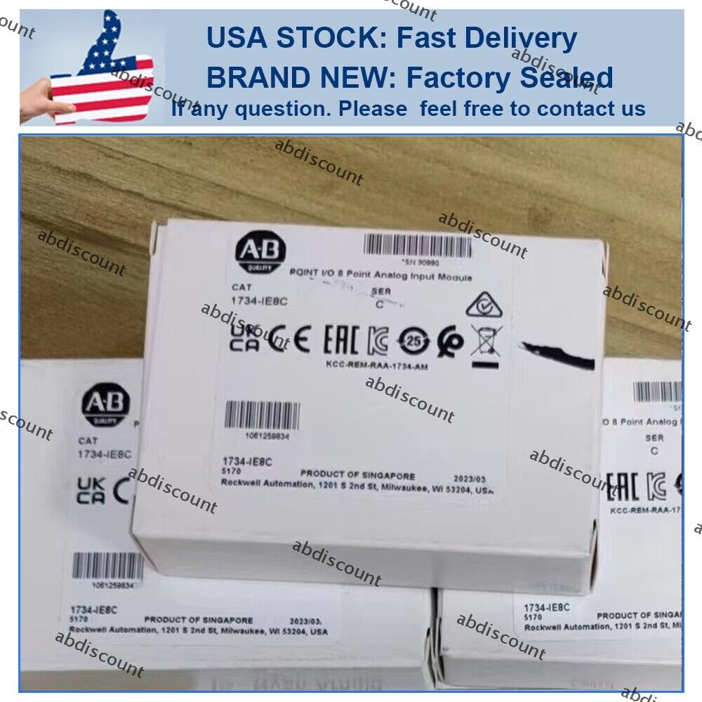 Allen-Bradley 1734-IE8C POINT 8 Point Analog Input Module Factory Sealed - ALLEN-BRADLEY