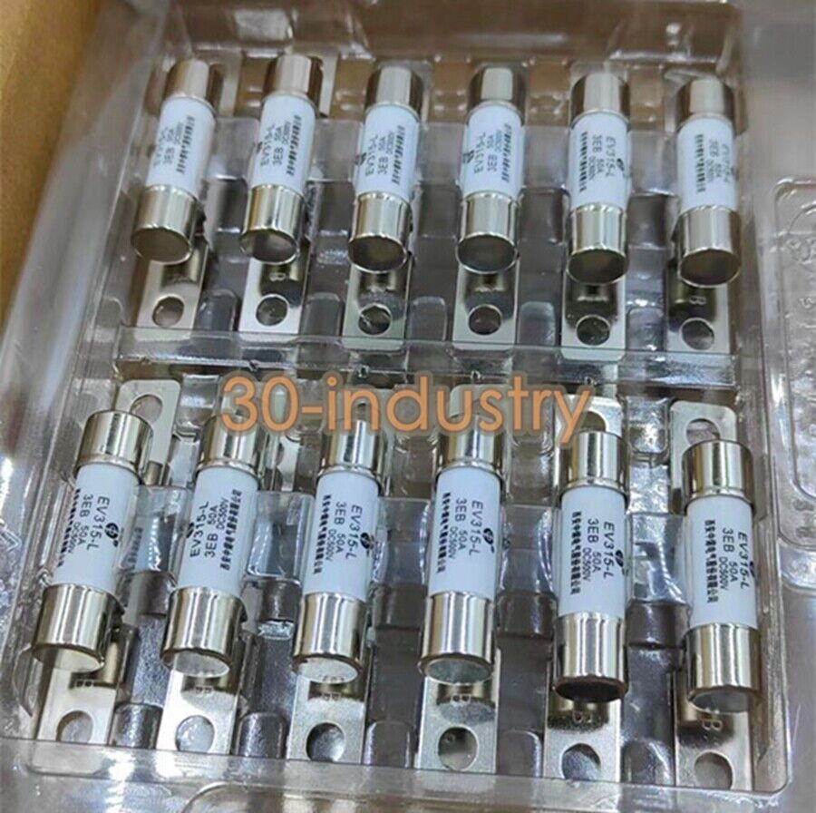 5 Pack Fuse Tube EV315-L-3EB15A-20A-50A 500VDC for Automotive Use - HONEYWELL