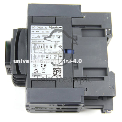 SCHNEIDER LC1D40AB7C AC Contactor 40A AC24V #te