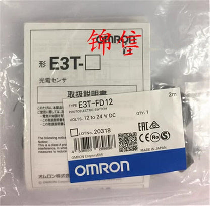 new 1pcs Omron E3T-FD12 2M Photoelectric Switch Sensor - OMRON