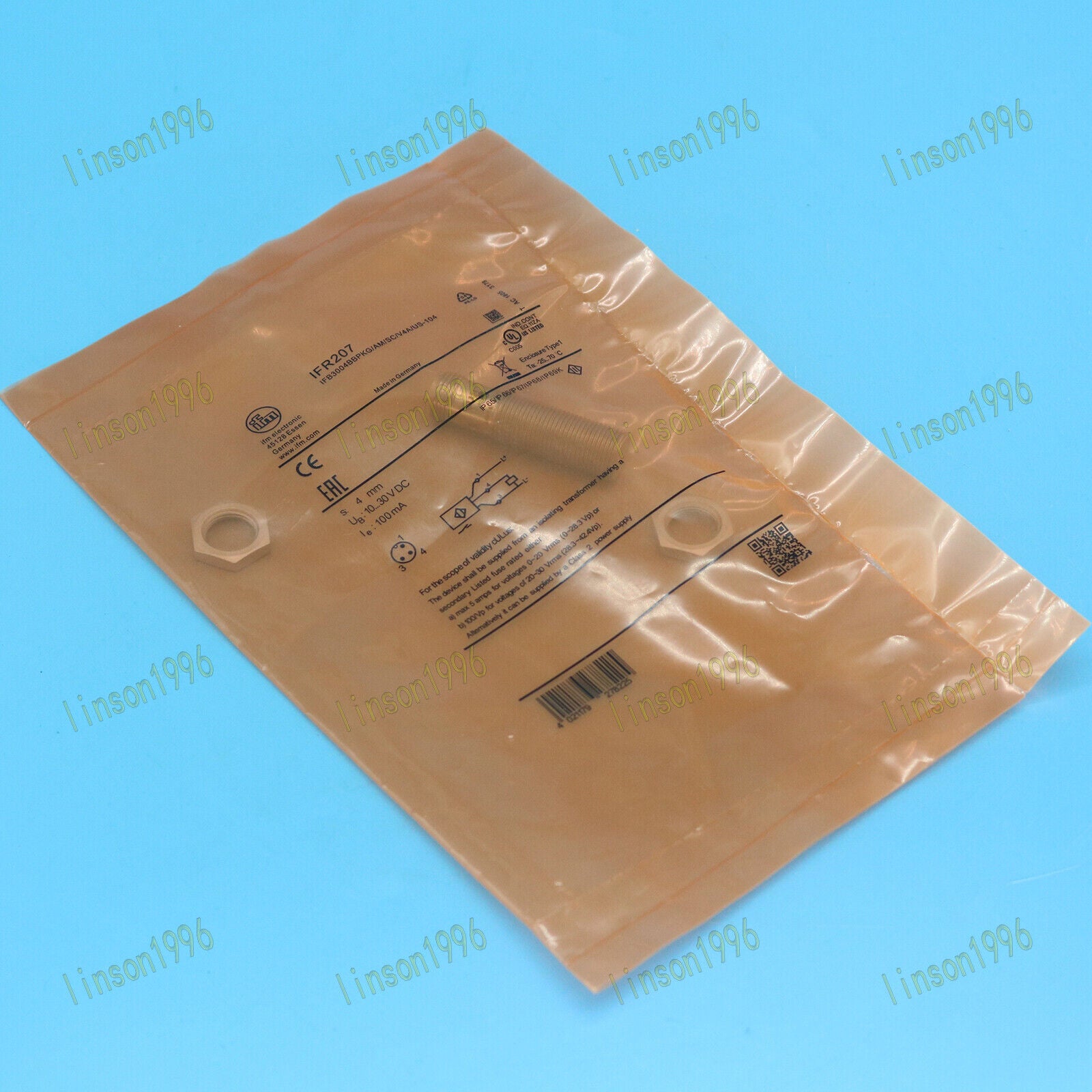 1PC IFM Proximity Switch Sensor IFR207 Fast Delivery - IFM