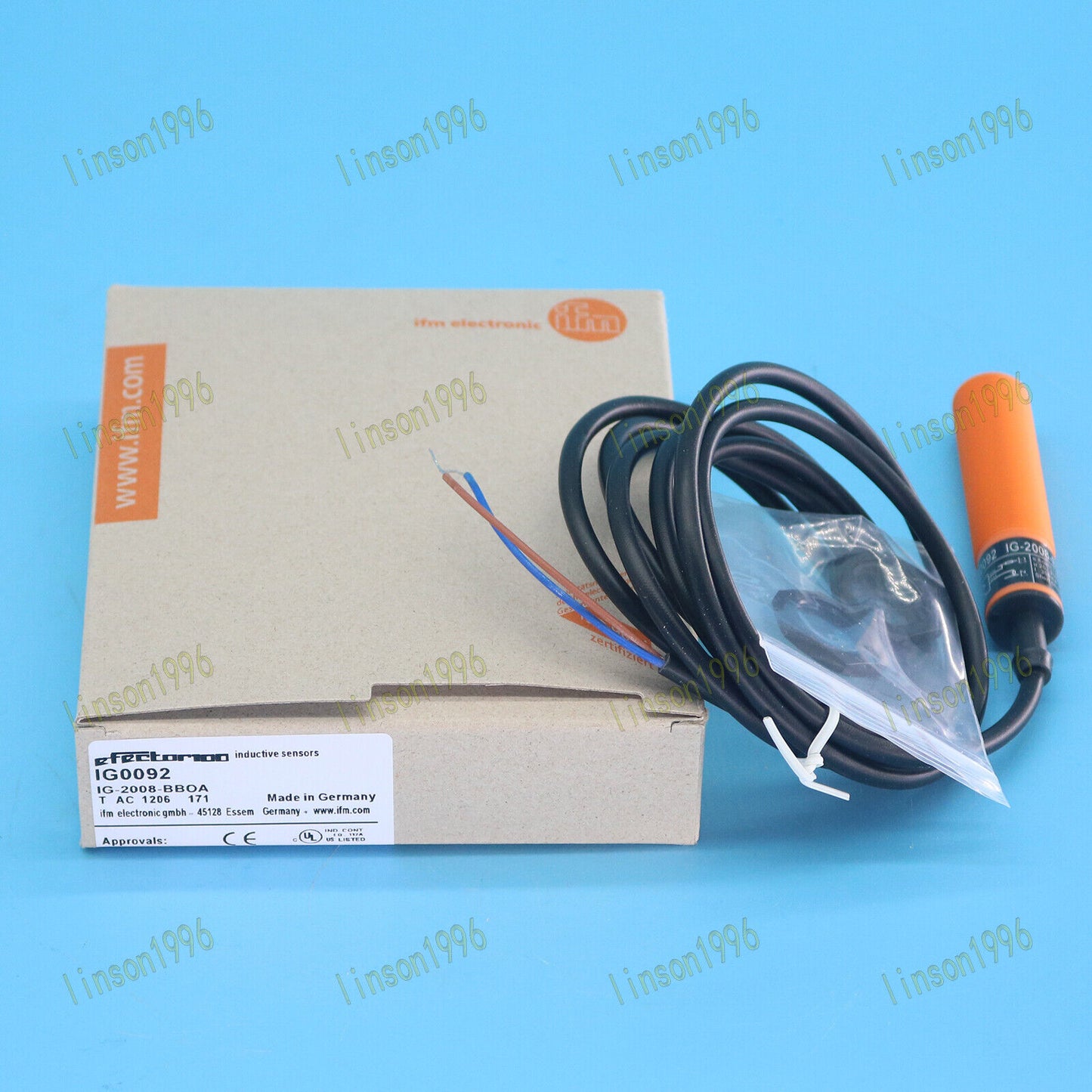 1PC IFM Proximity Switch Sensor IG0092 Fast Delivery - IFM