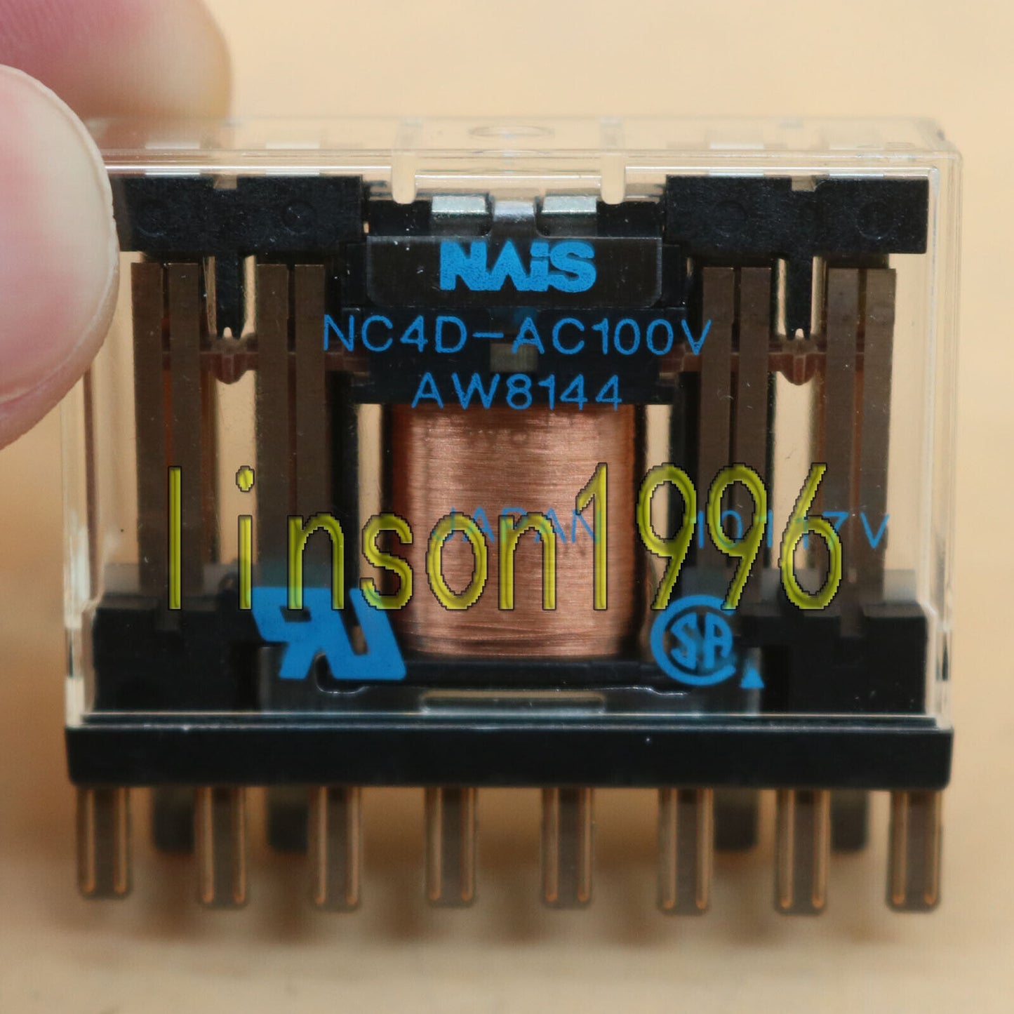 Panasonic NC4D-AC100V AW8144 Power Relay - PANASONIC