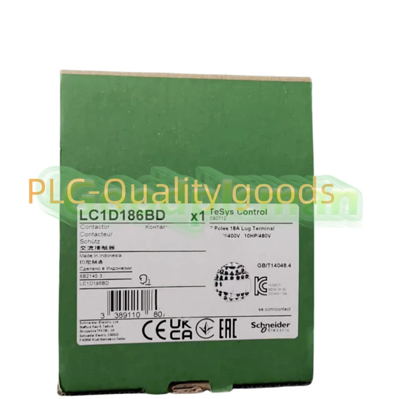 1PCS Schneider LC1D186BD Contactor LC1D18 Coil 18A DC24V Fast Shipping