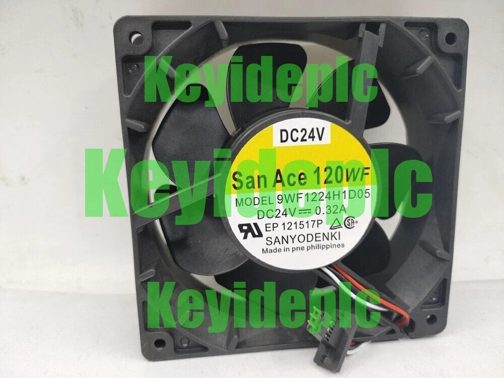 1PC Sanyo Denki 9WF1224H1D05 Axial Cooling Fan 120*120*38mm 3pin 0.32A #ke