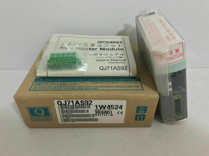 Mitsubishi QJ71AS92 Master Module – 1PC in Box, One Year - MITSUBISHI