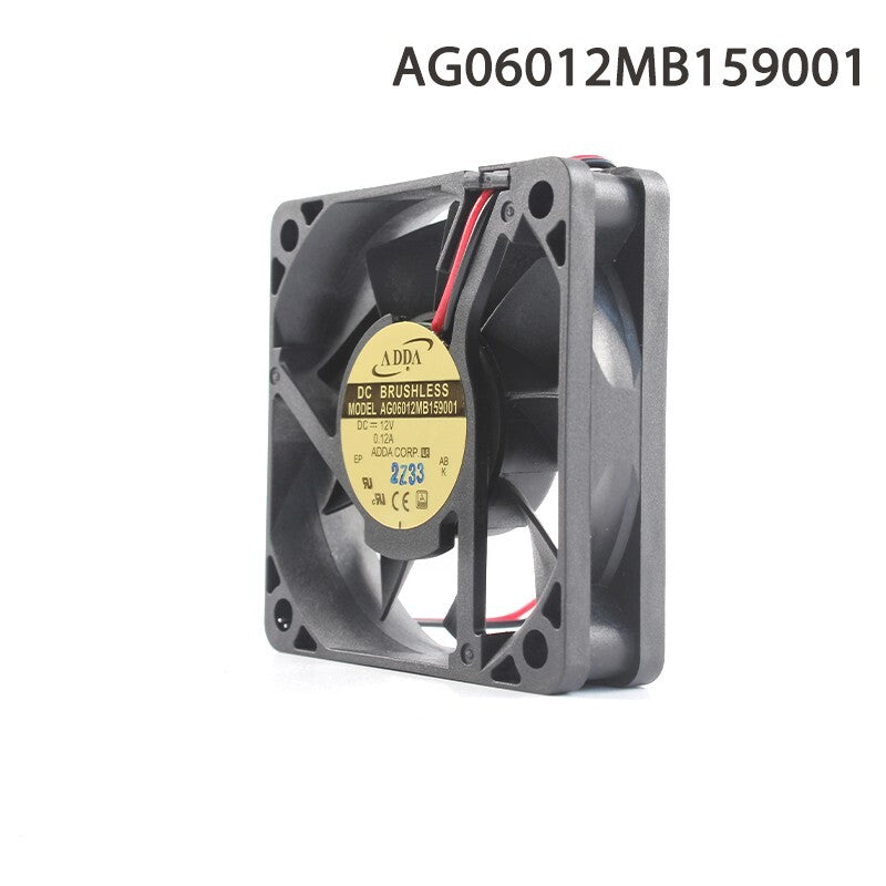 ADDA AG06012MB159001 6015 12V 0.12A Power Supply Ball Cooling Fan
