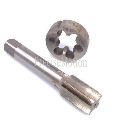 US Stock HSS 7/8-20 UNEF Tap & 7/8-20 UNEF Die Right Hand