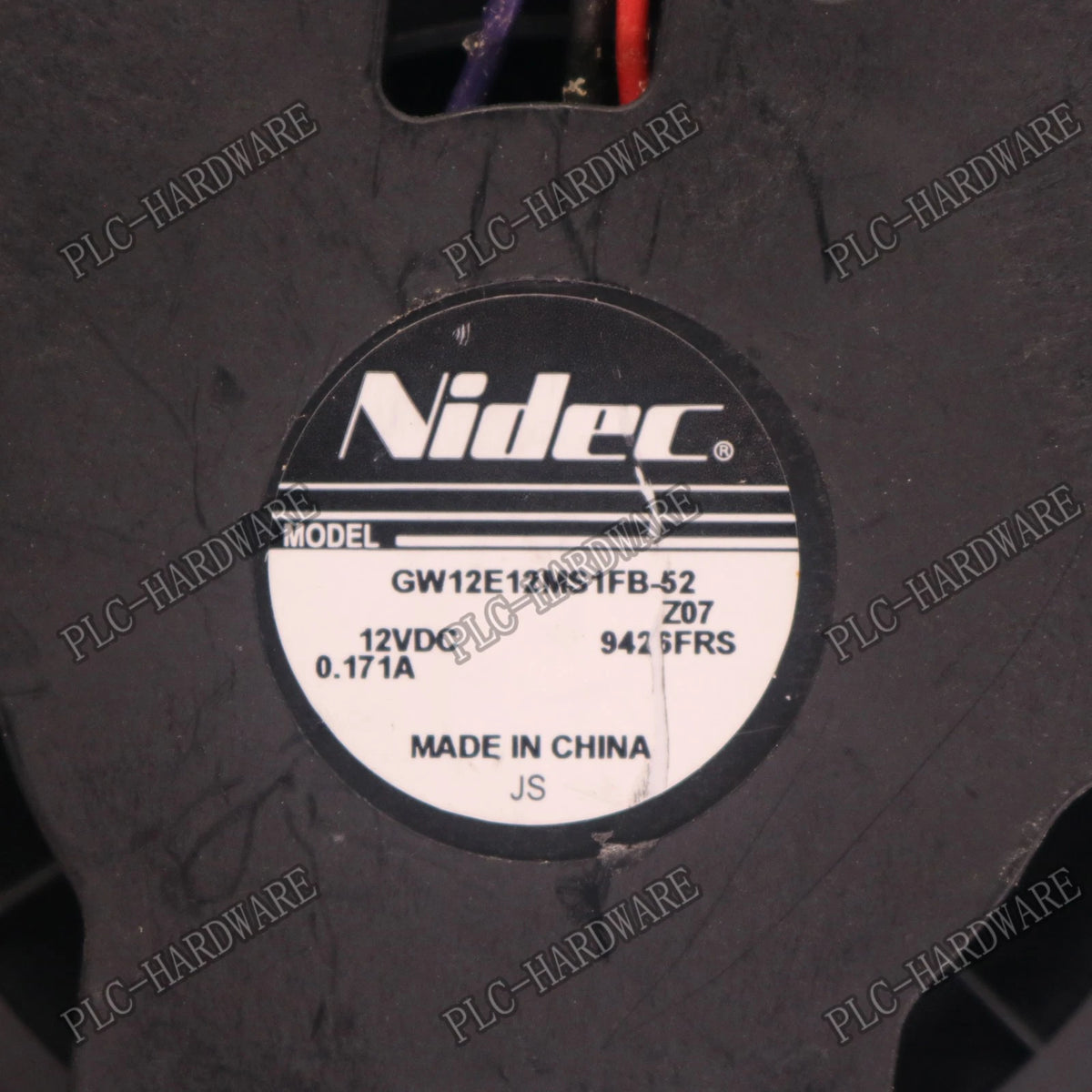NIDEC GW12E12MS1FB-52 12VDC 0.171A cooling fan#QW