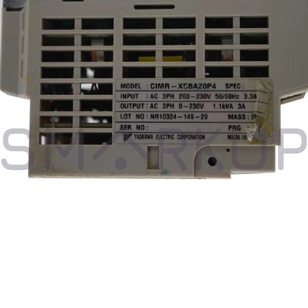 used  YASKAWA CIMR-XCBA20P4 0.4KW 220V Inverter