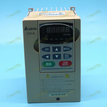 Delta VFD015B43A 380V 1.5KW Inverter - DELTA