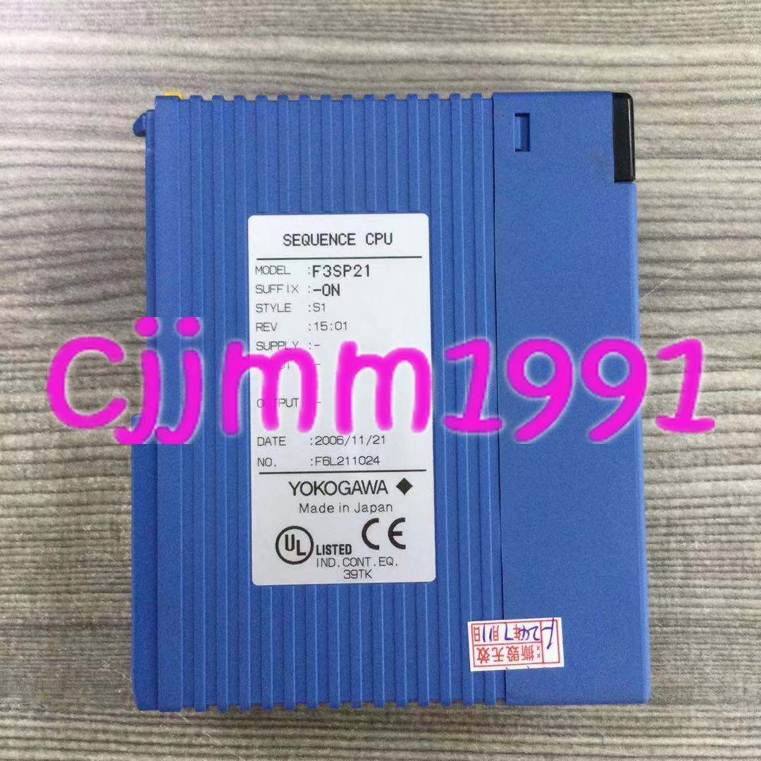 Used 1PC YOKOGAWA PLC Module F3SP21-0N - YOKOGAWA