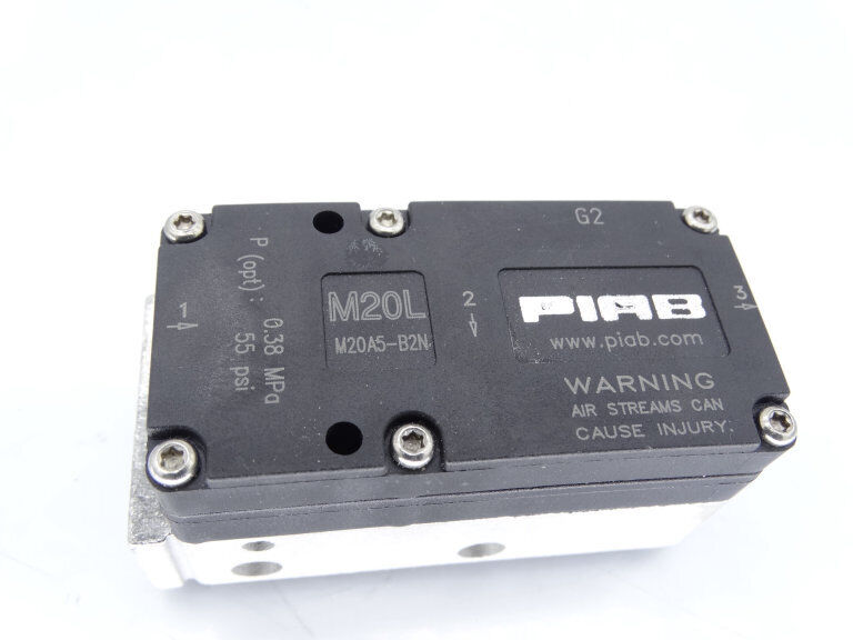 PIAB VACUUM PUMP M20A5-B2N PRODUCT SPECIFICATION - PIAB