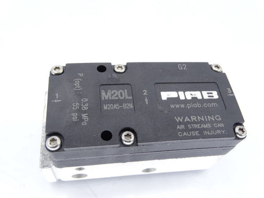 PIAB VACUUM PUMP M20A5-B2N PRODUCT SPECIFICATION - PIAB