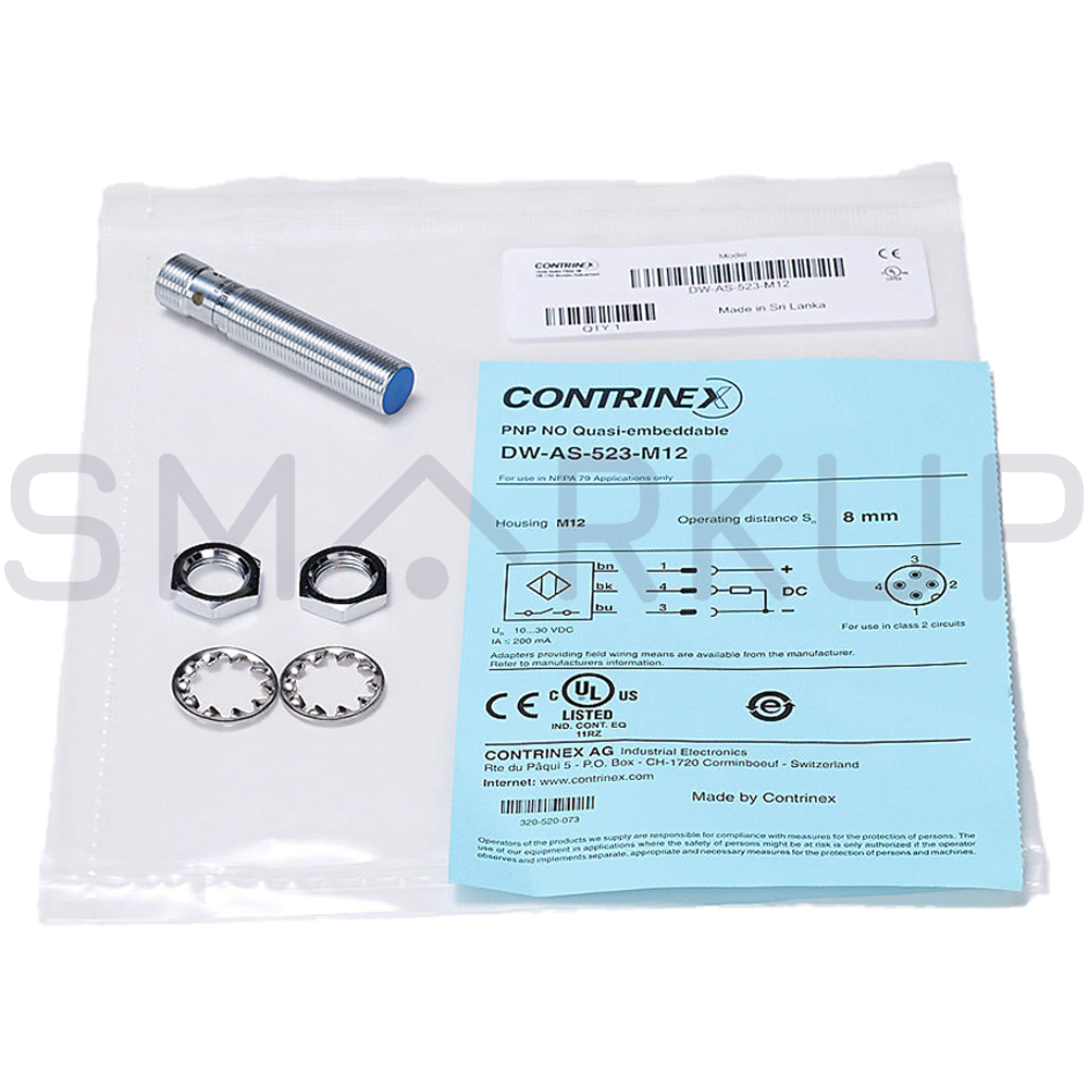 new  CONTRINEX DW-AS-523-M12 Proximity Switch Sensor