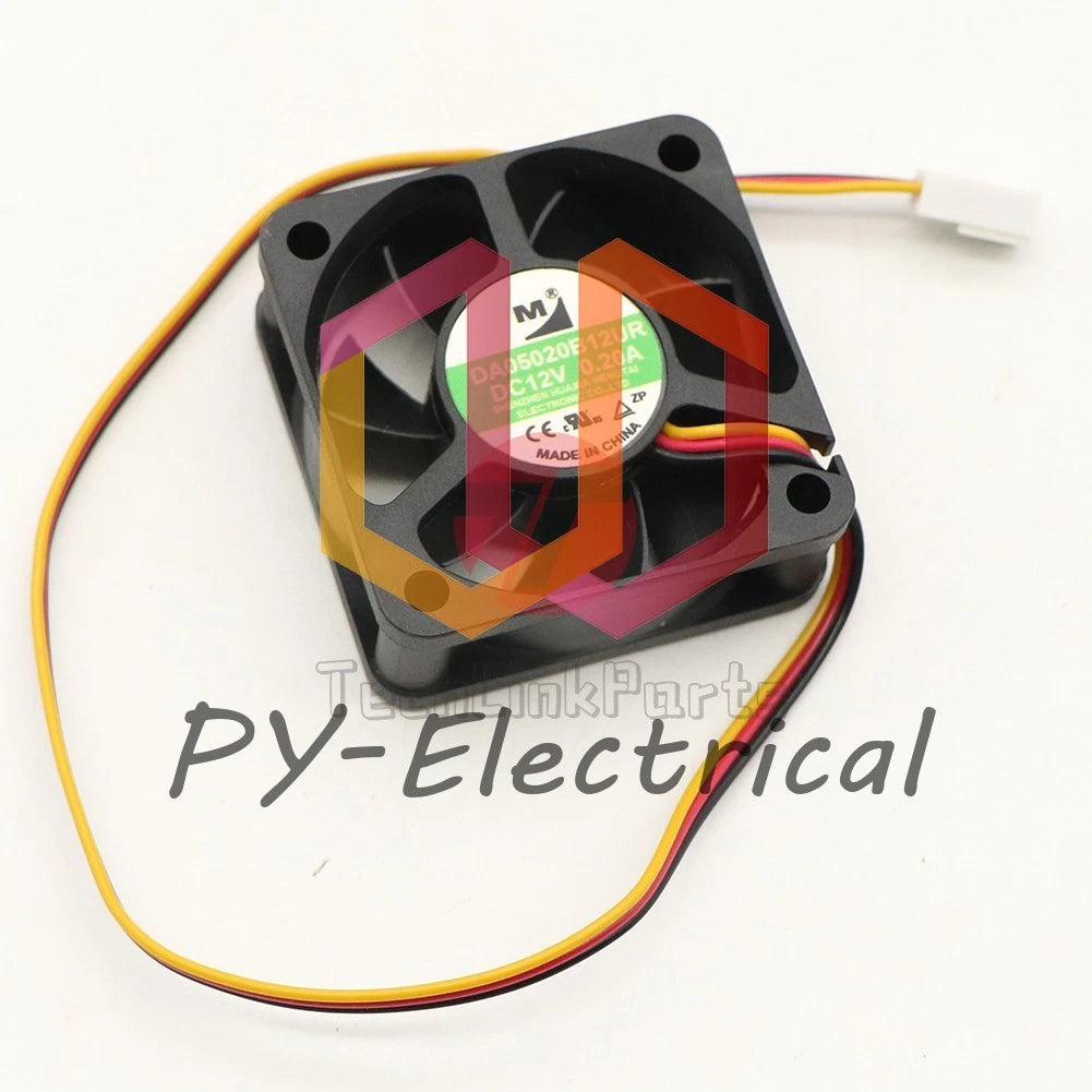 M DA05020B12UR 50*50*20MM DC12V 0.20A 3-wire silent cooling fan