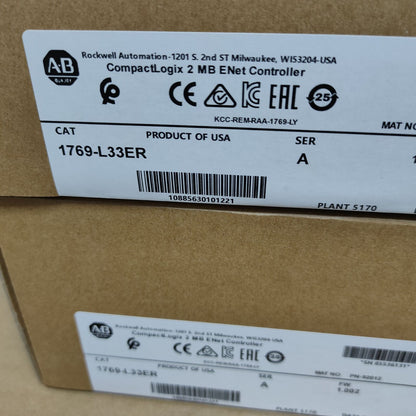 Allen-Bradley 2MB ENet Controller 1769-L33ER - ALLEN-BRADLEY