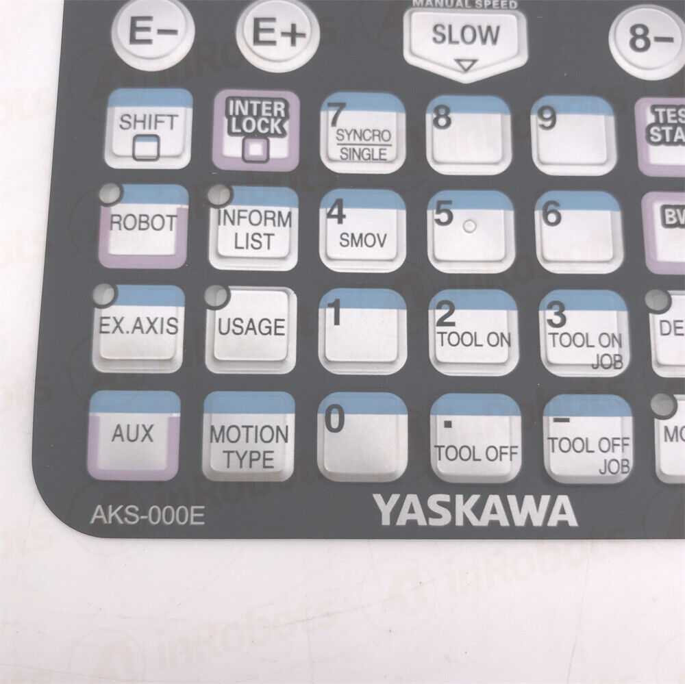 new AKS-000E Keypad YASKAWA YRC1000 JZRCR-APP01-1 Teach Pendant Keyboard 1PC