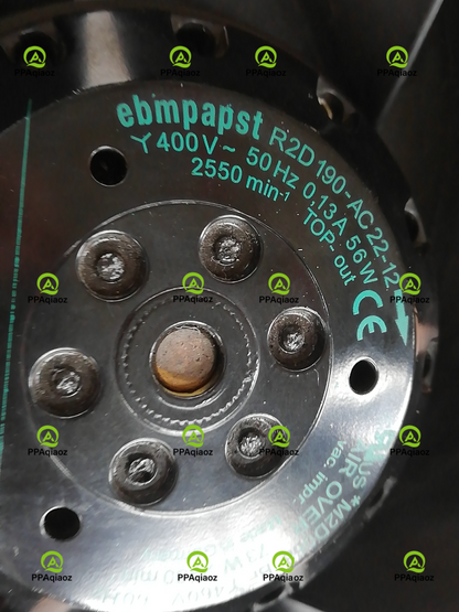 1Pcs R2D190-AC22-12 400V Centrifugal Fan - TECHPRO