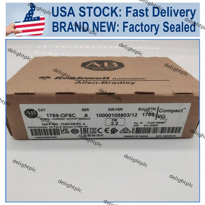 2023 Factory Sealed AB 1769-OF8C SER CompactLogix 8-Channel Module - 8 Channels - COMPACTLOGIX